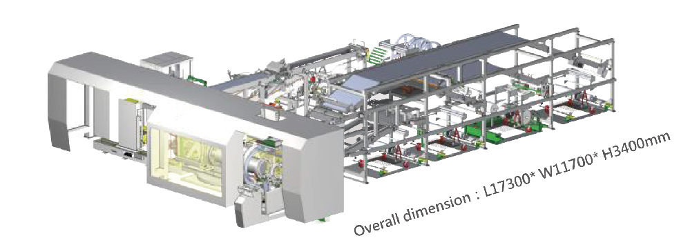 Semi-steel one-shot forming machine